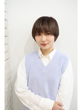 メモリーズ 銀座(Memories) カラー　髪質改善　縮毛矯正　前髪カット　ショートヘア