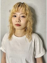 遊人セントラル(CENTRAL) ブリーチonスパイラルパーマ