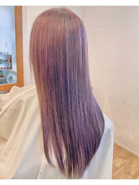 小さな美容室 ハナ(hana) 秋冬オススメ♪ピンクラベンダー色カラー