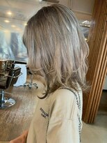 ロウバイレボ 柏(lou by revo)&nbsp;前髪/イヤリングカラー/イメチェン/ラベンダーカラー[柏/柏駅]