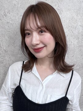 ジョエミバイアンアミ(joemi by Un ami) くびれボブ　韓国ヘア　レイヤーカット　大人ガーリー