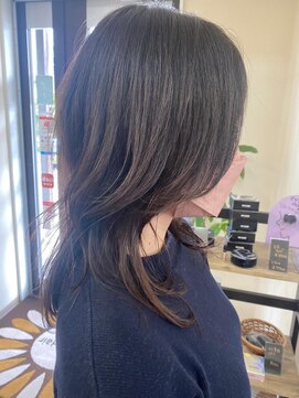 リミットヘアー 大在店(Remit hair) (山本)大分/大在 くびれレイヤーヘアー