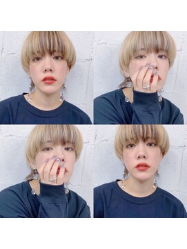 キジ(KIJI) ★ミルクティーベージュ×マッシュウルフ★詳細はブログまで