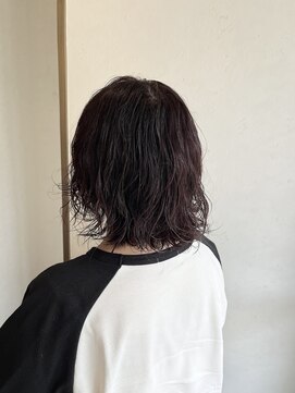 ヘアスペースブルーム エボリューション 庄内店(HAIR SPACE BLOOM evolution) 【庄内/パーマ】ミディアムパーマ