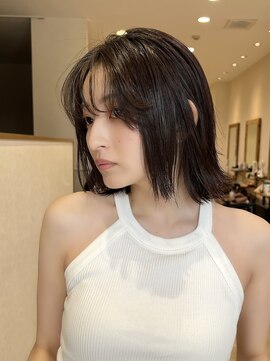 ステラバイケンジ(STELLA by KENJE) 大人綺麗ボブ/藤沢/髪質改善縮毛矯正/ショート/脱白髪染め透明感