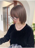 ブリーチカラー ミルクティーベージュ ピンクベージュ