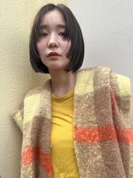 ニーナバイスニップ(Nina by Snip) ぱつっとボブ/ミニボブ/ステップカット/暗髪