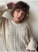 お洒落無造作ヘア