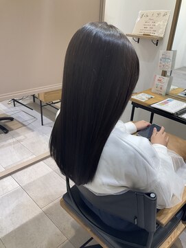 クク(coucou) 髪質改善ストレート×ロングスタイル