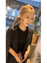 ヘアサロン ズー(Hair Salon Zoo)&nbsp;編みおろしアレンジ♪