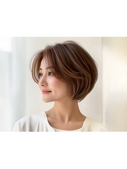 居心地の良い少人数制サロン◇白髪ぼかしやこだわりの薬剤でツヤ髪へ［茅ヶ崎］