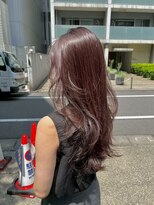 ノク 渋谷(nok)&nbsp;ラベンダーブラウン_ミニウルフチェリーブラウン