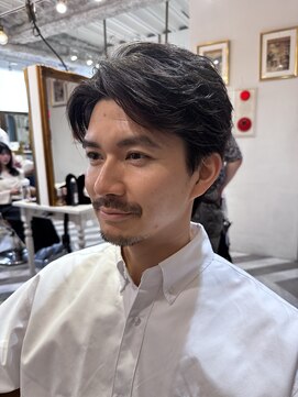 ロンドアベニール 北千住(Lond avenir) スパイキーショートニュアンスパーマスペインカールメンズ北千住