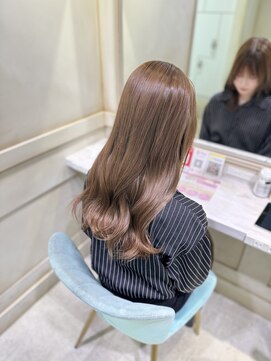 アソビ 表参道(ASOBI) ブリーチなしダブルカラー/ミルクティーベージュ/学割U24/表参道