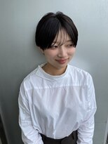 エアー 青山(AIR) センターパートハンサムショートコンパクトショートくびれ