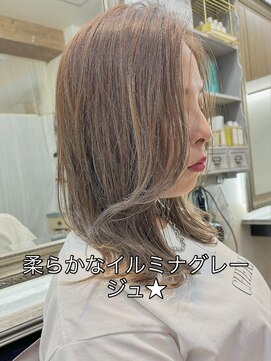 グランジュテ(grandjute) モーブピンク★アッシュブロンド★オリーブグレーココアベージュ