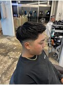 【MEN’S HAIR/サーフカール/刈り上げセンターパート/千葉】