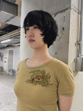 ロジ(loji) パーマの余韻を楽しむマッシュショート