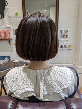 チアー ヘアリラクゼーション(cheer HAIRRELAXATION) 襟足ギリギリボブ