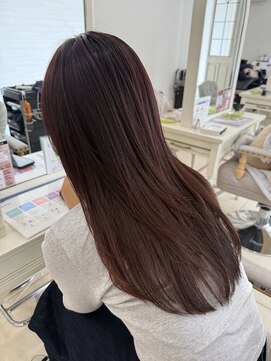 ベルバイグレイス(BELLE by grace) 【今来てる色！！】ワンカラーでもできるボルドー