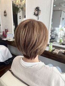 サロンドレノマパートスリー(SALON de renoma P-lll) 髪質改善＊大人ガーリーベージュ＊美髪