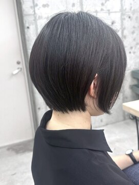 ショートボブ/丸みショート/髪質改善