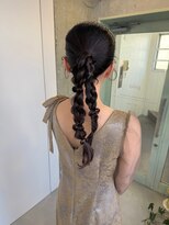 ピロ(piilo)&nbsp;お呼ばれarrange/ヘアセット