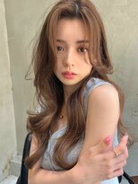 オーウェル 銀座(Owelle) レイヤーカットグレージュカラー髪質改善艶髪/銀座有楽町日比谷