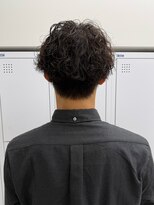 ビューナゴヤ 名駅(VIEW NAGOYA)&nbsp;メンズ/サーフカール/刈り上げセンターパート/波巻きツイスパ