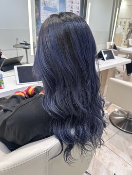 ケンジ 平塚 アネッタ(KENJE annetta) ★イノアカラー×ブルーバイオレット