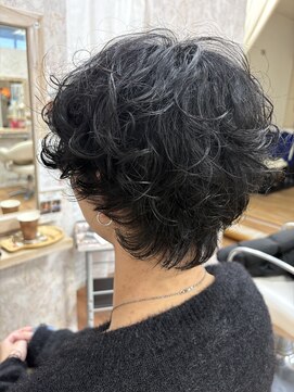 美容室グラード(GRADO) 無造作ニュアンススパイラルマッシュ