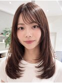 髪質改善パーマ透明感カラーダブルカラーブリーチ