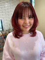 シフト(SHEEFT)&nbsp;ハイライトカラー艶カラーベビーピンクニュアンスカラー