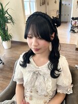 メルク(merc)&nbsp;ヘアセット/くらげヘア/ツインテール/姫カット/宇都宮