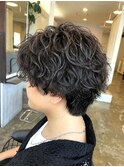 メンズパーマ、メンズルーズパーマ、メンズシャドウパーマ