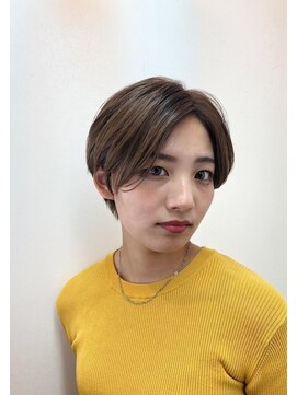 ヘアアンドアイラッシュ ココアンジェ くりえいと宗像店(Coco Ange) ハンサムショート