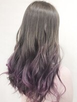 ヘアリゾートエーアイ 東陽町店(hair resort Ai)&nbsp;柔らかなピンクパープルロングヘア【東陽町、木場、南砂町】