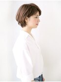 【生駒/田原台nao*c】大人カワイイ☆丸みマッシュショートヘア
