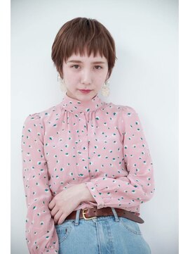 モードケイズ 西宮(MODE K's) クールショート/小顔/斜めバング/アシンメトリー/伸ばしかけ