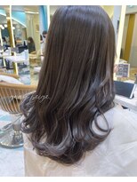ロンドプランタン 恵比寿(Lond Printemps)&nbsp;グレージュカラー　透明感カラーミディアムヘア