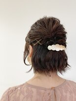 アングゥギャラリー(ungu GALLERY)&nbsp;ショートハーフアップスタイル