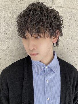 ロンドガルマン 名古屋(Lond GULLMAN) 波巻きパーマ/MEN‘SHAIR/ツイストスパイラルパーマ/ウルフ