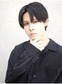 おしゃれショートナチュラルセンターパート