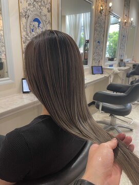 ドクターズサロン レラパール -高知 バレイヤージュカラー