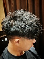 ヒロギンザバーバーショップ 大宮店(HIRO GINZA BARBER SHOP)&nbsp;スペインカール　パーマ　メンズ　大宮　ヒロ銀座