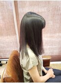 ボリュームダウンストレート