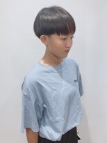 モリオフロムロンドン 松戸店(Morio from London)&nbsp;【松戸 岩口】シースルーバング刈り上げマッシュショート