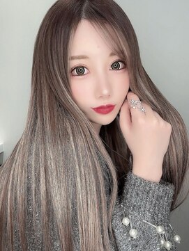 エリーツ 表参道(elyts) シールエクステでグラデーション韓国ヘア　ワンホン　表参道