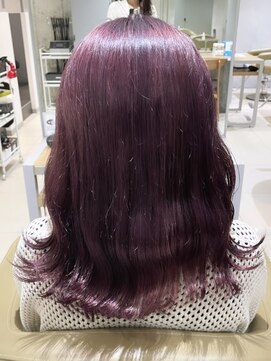 アース 高円寺店(HAIR & MAKE EARTH) 色落ちも可愛い！ピンクパープル