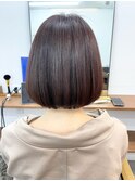 【白髪染め可】切りっぱなしショート ビフォアー&アフター